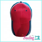 COTTON WOOL- RED/NAVY CAP (OC C0412)